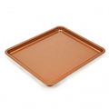 Manufacturer direct sell Non-Stick Oven Basket Tray Copper Air Fryer Copper Crisper Baking Tray